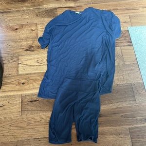 Foxy kind size small dark blue bundle set